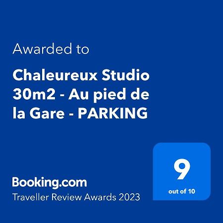Studio 30M2 - Au Pied De La Gare - Parking 세르지 외부 사진