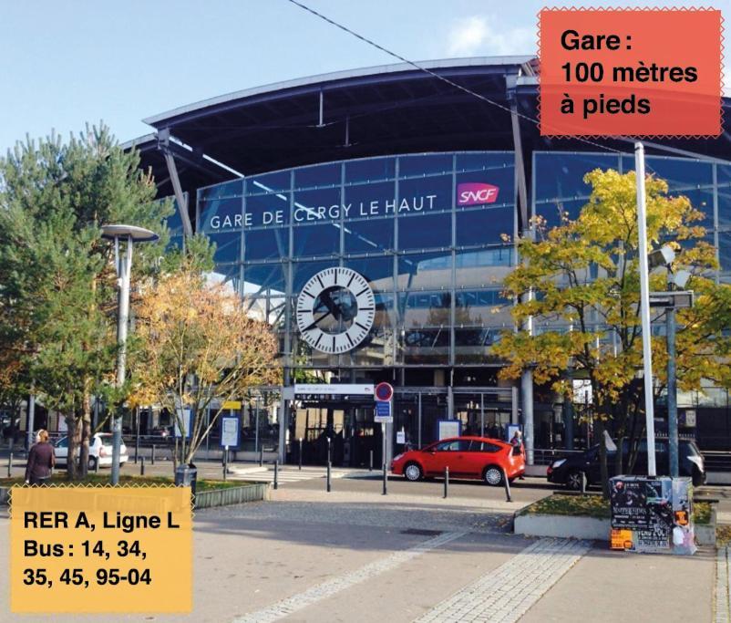 Studio 30M2 - Au Pied De La Gare - Parking 세르지 외부 사진